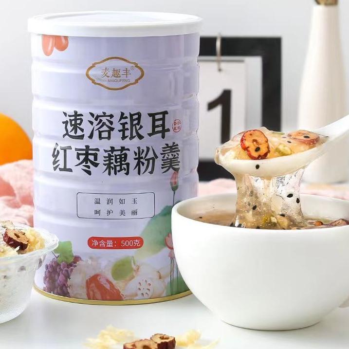 

Import Terlaris ou fen lotus root powder bubur akar teratai sarapan diet sehat 500g 