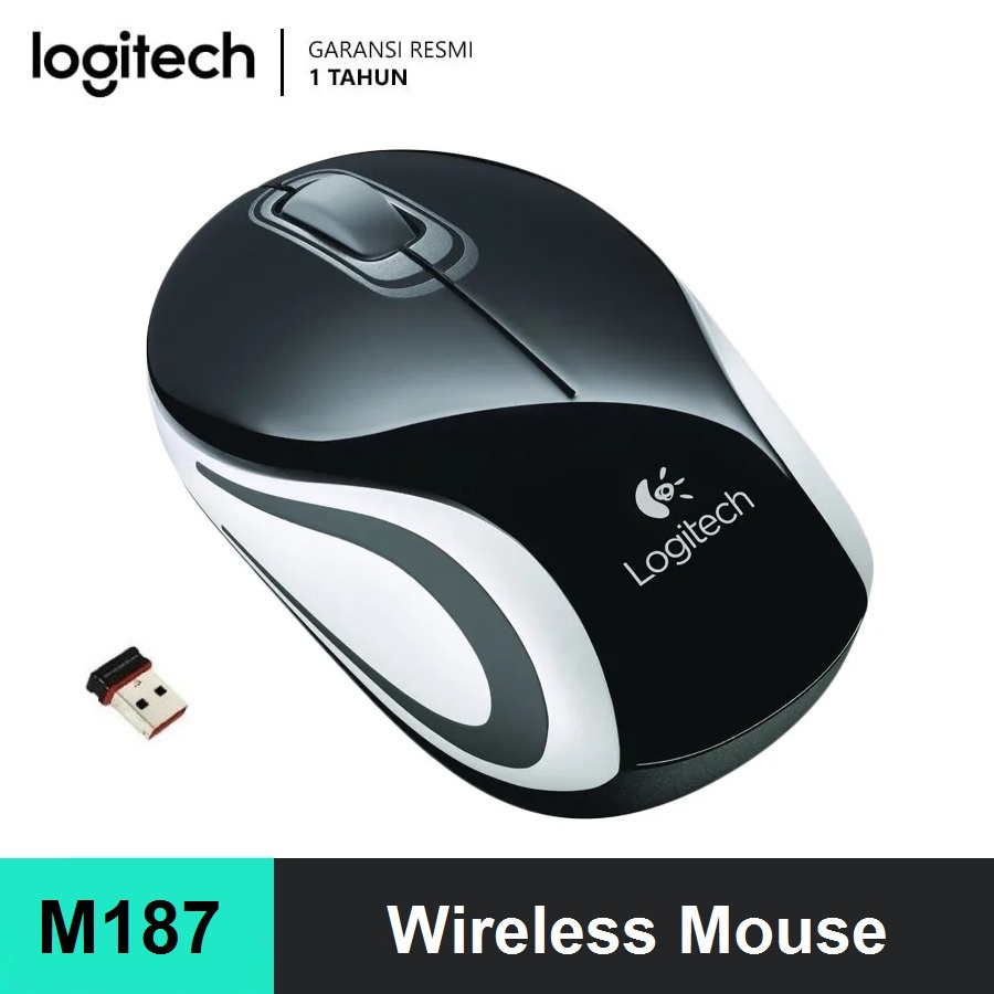 Logitech M187 Mouse Wireless