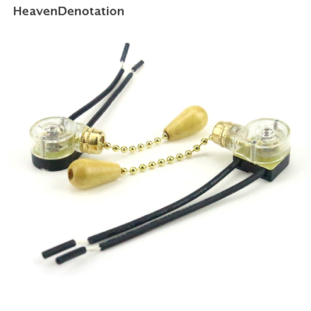 [HeavenDenotation] Kipas Angin Plafon Universal Lampu Dinding Pengganti Pull Chain Cord Switch Control HDV