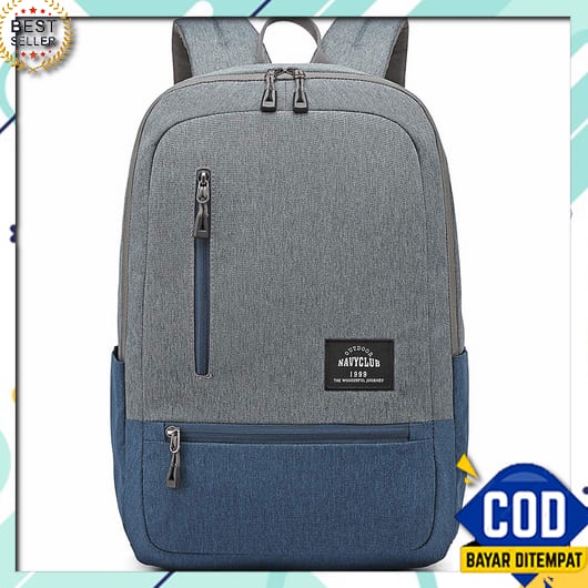 Tas Ransel Wanita Pria Dewasa Korea Style Waterproof Backpack Sekolah  Aesthetic Korean Sd Smp Sma M