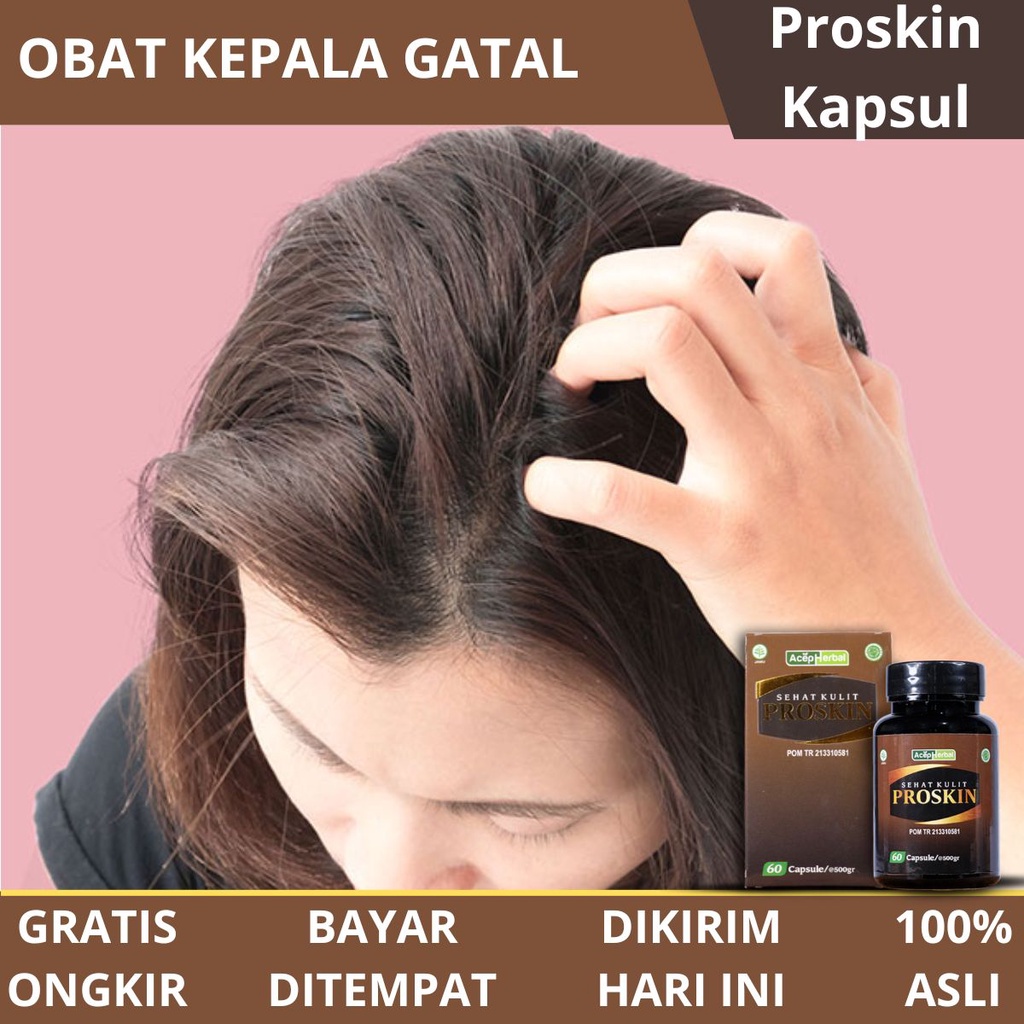 Jual Obat Kulit Kepala Gatal Penghillang Gatal2 Berkerak, Berketombe