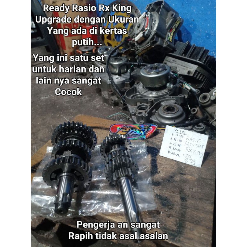 Rasio Rx King Satu Set Garansi Original_Productracing