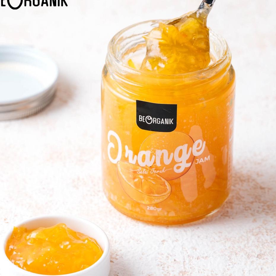 

☏ Beorganik Orange Jam / Selai Jeruk 280gr ➶