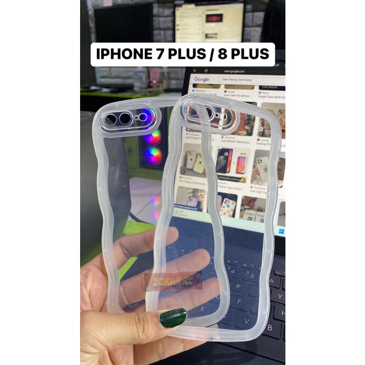 CASE CURLY BENING ( IPHONE 7+ / 8+ ) CASING KELUARAN TERBARU 2023 - ISTIQOMAH ACC