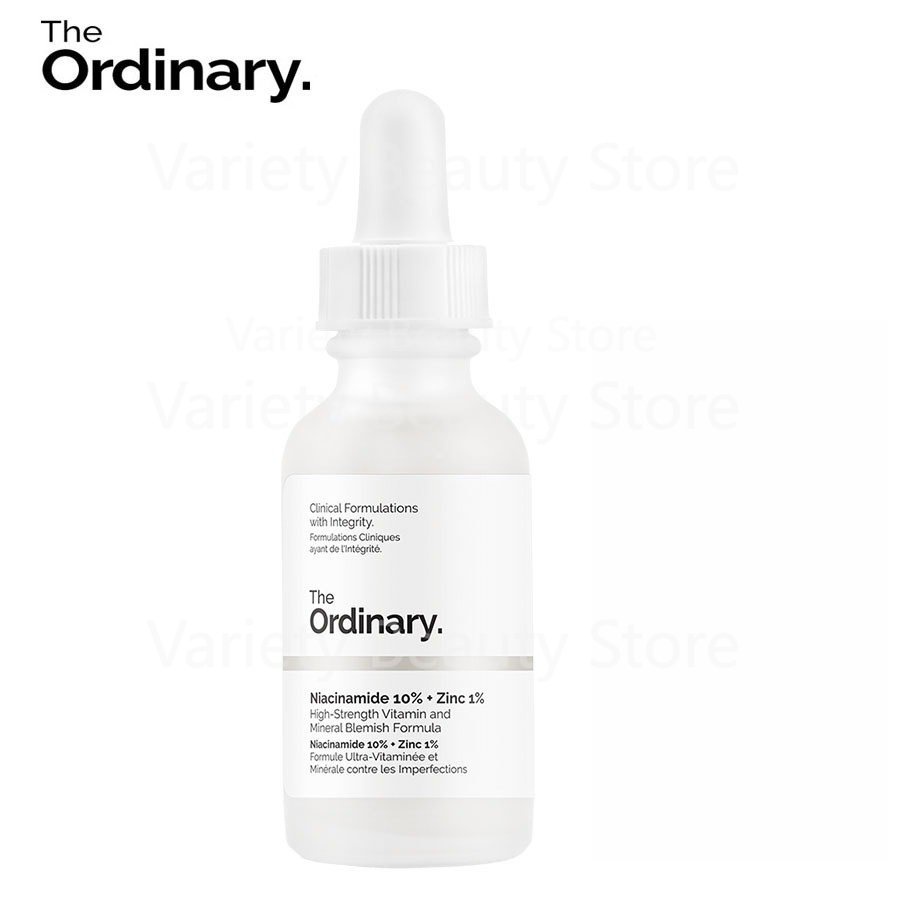 The Ordinary niacinamide 10% + Zinc 1% / The Ordinary Alpha Arbutin 2% + HA full size30ml