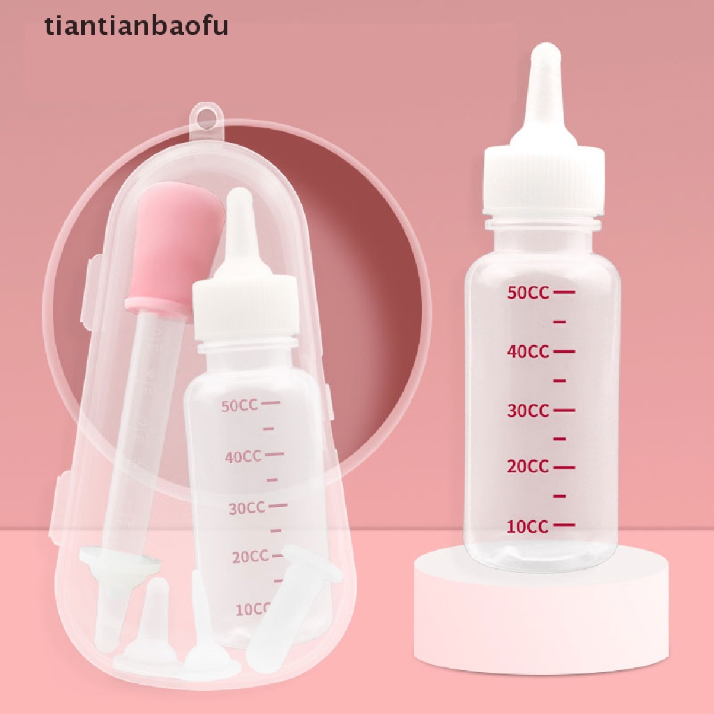 [tiantianbaofu] Puppy Kitten Set Botol Susu Anjing Peliharaan Kucing Bady Menyusui Air Susu Butik