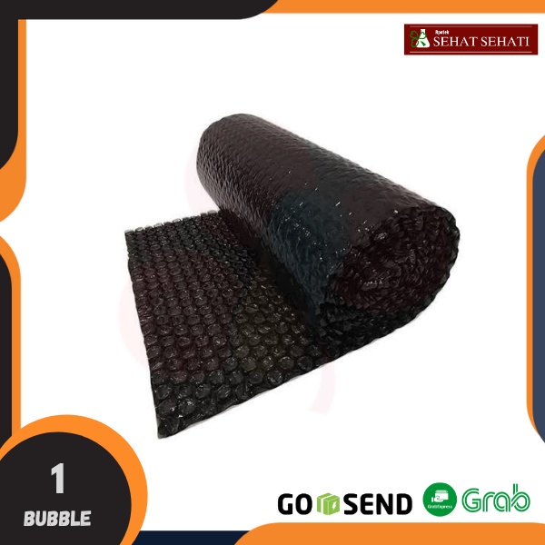 

Extra Bubble Wrap untuk keamanan packing - Hitam