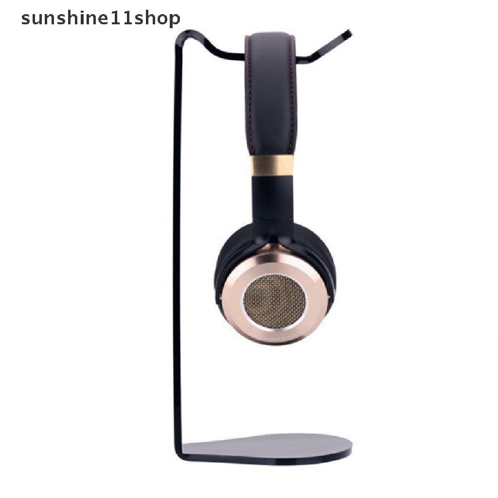 Sho Headphone Stand Universal Acrylic Gaming Headset Stand Meja Headset Display Stand Untuk Pajangan Meja Stand Headset Stylish N