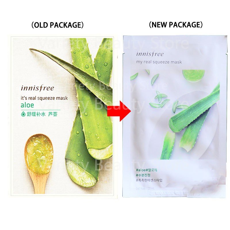 INNISFREE MY REAL SQUEEZE SHEET MASK 23ml