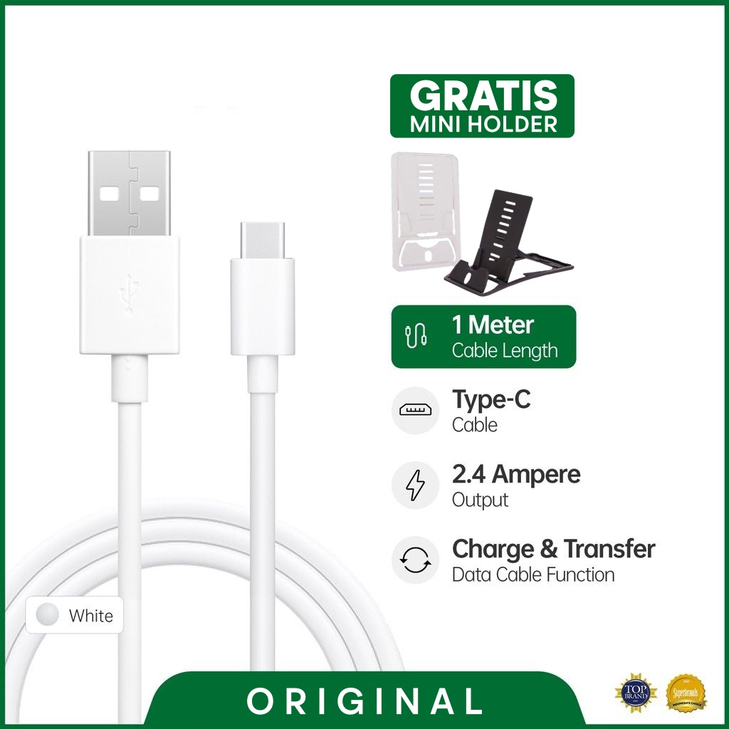 KABEL DATA OPPO 2A A33 A37 NEO 7 9 F1S NEO 5 F5 F1 R9 ORIGINAL 2A PACK ORIGINAL