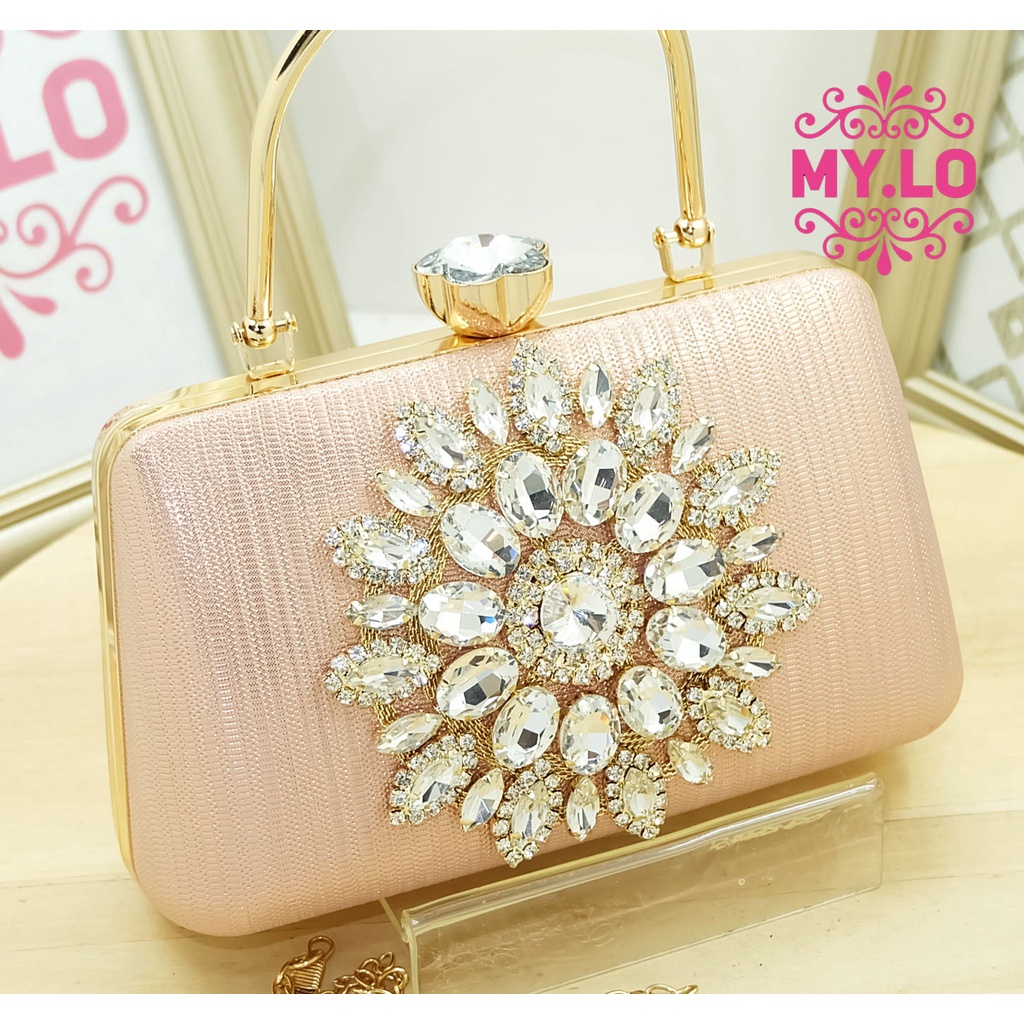 TAS PESTA - CLUTCH PESTA WEDDING WANITA PREMIUM
