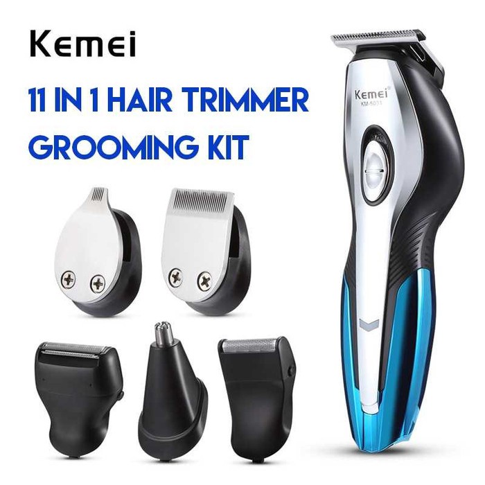 Alat Cukur / Alat Pemangkas Rambut 11 in 1Kemei KM-5031 Profesional Hair Clipper murah