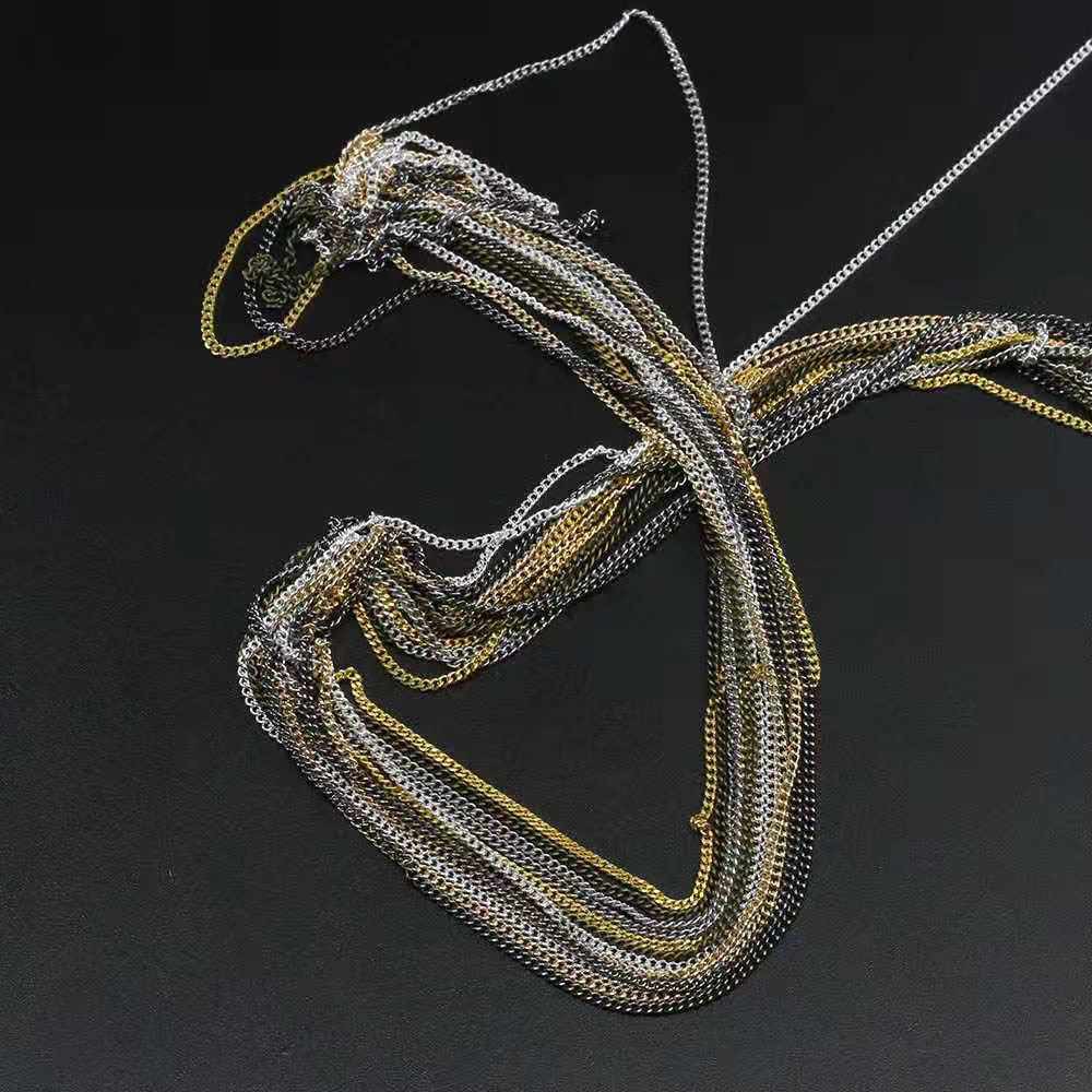 Rantai Miring Rapat Uk 1.3-2.5mm Harga/1meter