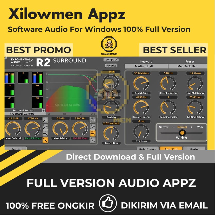 [Full Version] Exponential Audio R2 Surround Pro Lifetime Audio Software WIN OS