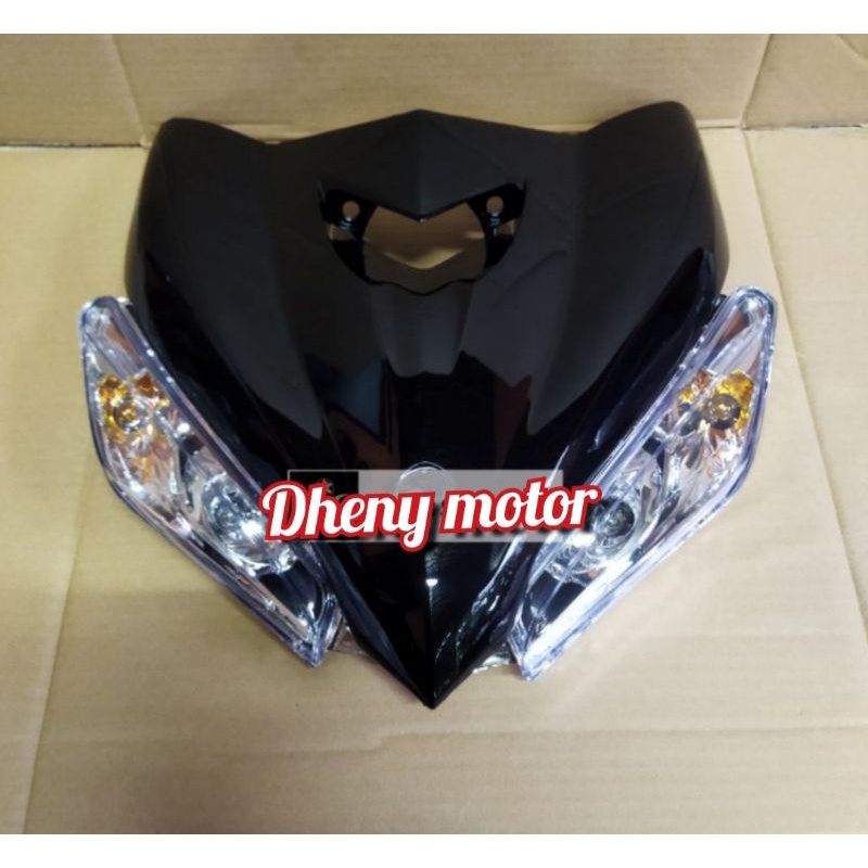 Tameng Dasi Kap Depan Plus Lampu Sen Jupiter Mx New 135 Tahun 2011 2012 2013 2014