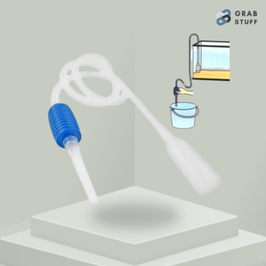 Pompa Tangan Aquarium Water Charge Pump 1.7M / Siphon Sifon Alat Penguras Kuras Pembersih Air Aquari