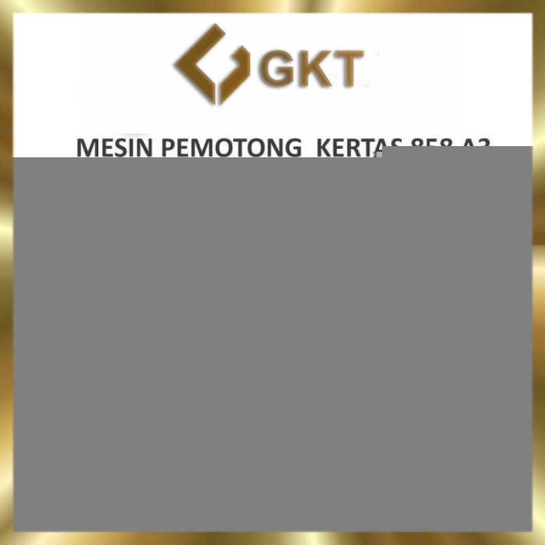 Mesin Pemotong Kertas 1 Rim A3 858 Kualitas Super Premium Garansi 2 Tahun (Alat Potong Kertas HVS, S
