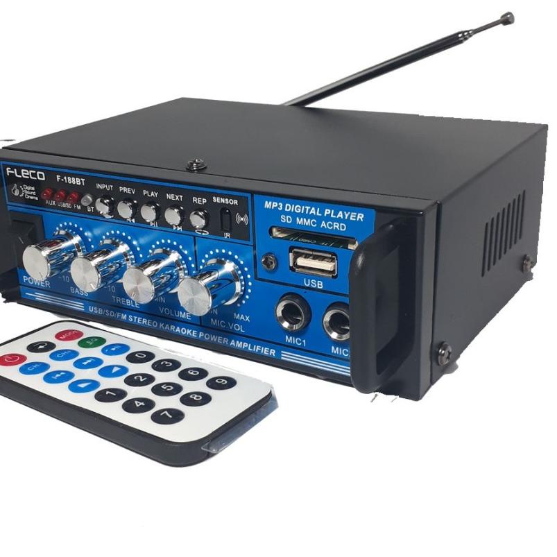 ❋ POWER AMPLIFIER BLUETOOTH F-188BT/AMPLIFIER SALON AKTIF F 188BT/POWER AMPLIFIER & MIXER /AMPLI FLE
