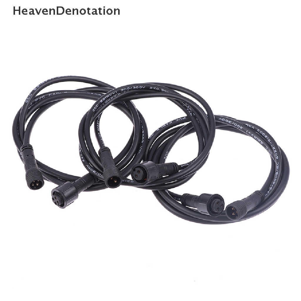 [HeavenDenotation] Lampu Spike 22AWG Untuk Lampu Sorot Tenaga Surya Kabel Ekstensi Cord Anti Air HDV