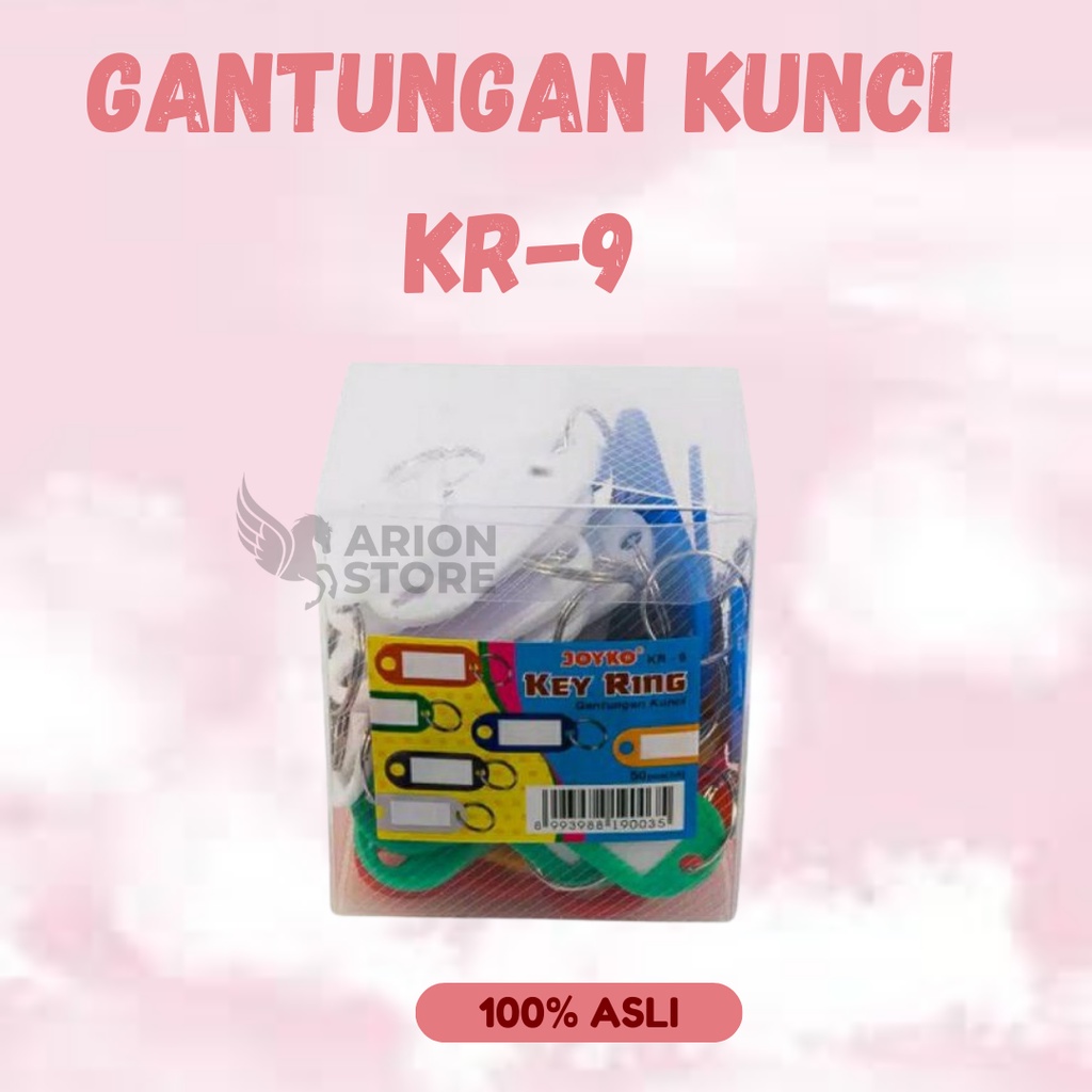 

[ARION STORE] Gantungan Kunci KR-9 Isi 50pcs Joyko / Key Ring KR-9 Joyko [PAX]