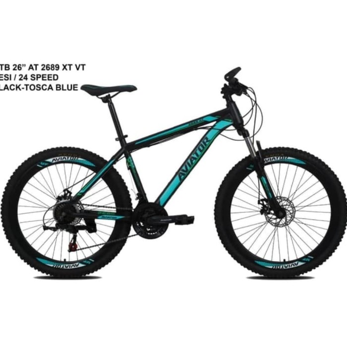 Sepeda Gunung Mtb 26 Inch Aviator 2689 Rs 21 Speed #Original