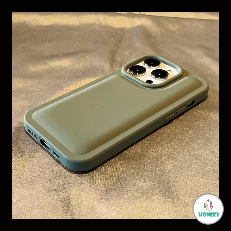 IPHONE Korea Lucu Morandi Warna Polos Ponsel case Untuk Iphone14 13 12 Pro Max case Iphone11Cantik Silikon Lembut Shockproof Penutup Belakang