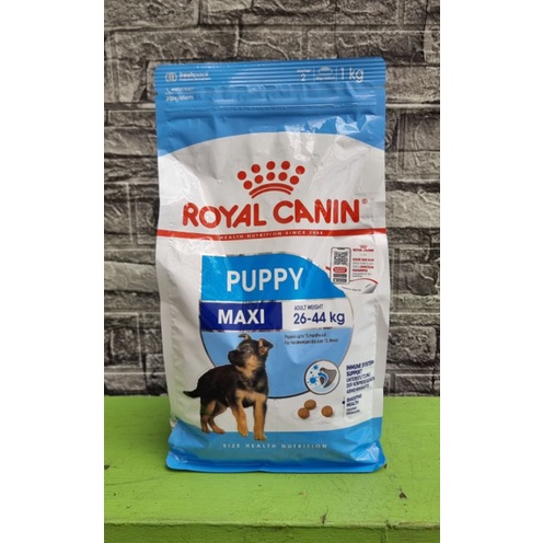 

23bagusmenshop - Royal Canin Maxi Puppy 1kg Freshpack Makanan Anak Anjing