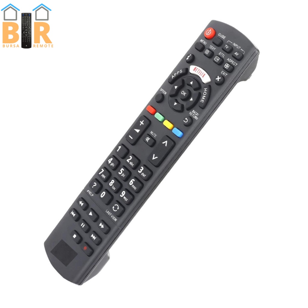 Remote Smart TV Multi Panasoni LCD LED Vierra Netflix 330TR Tanpa Setting