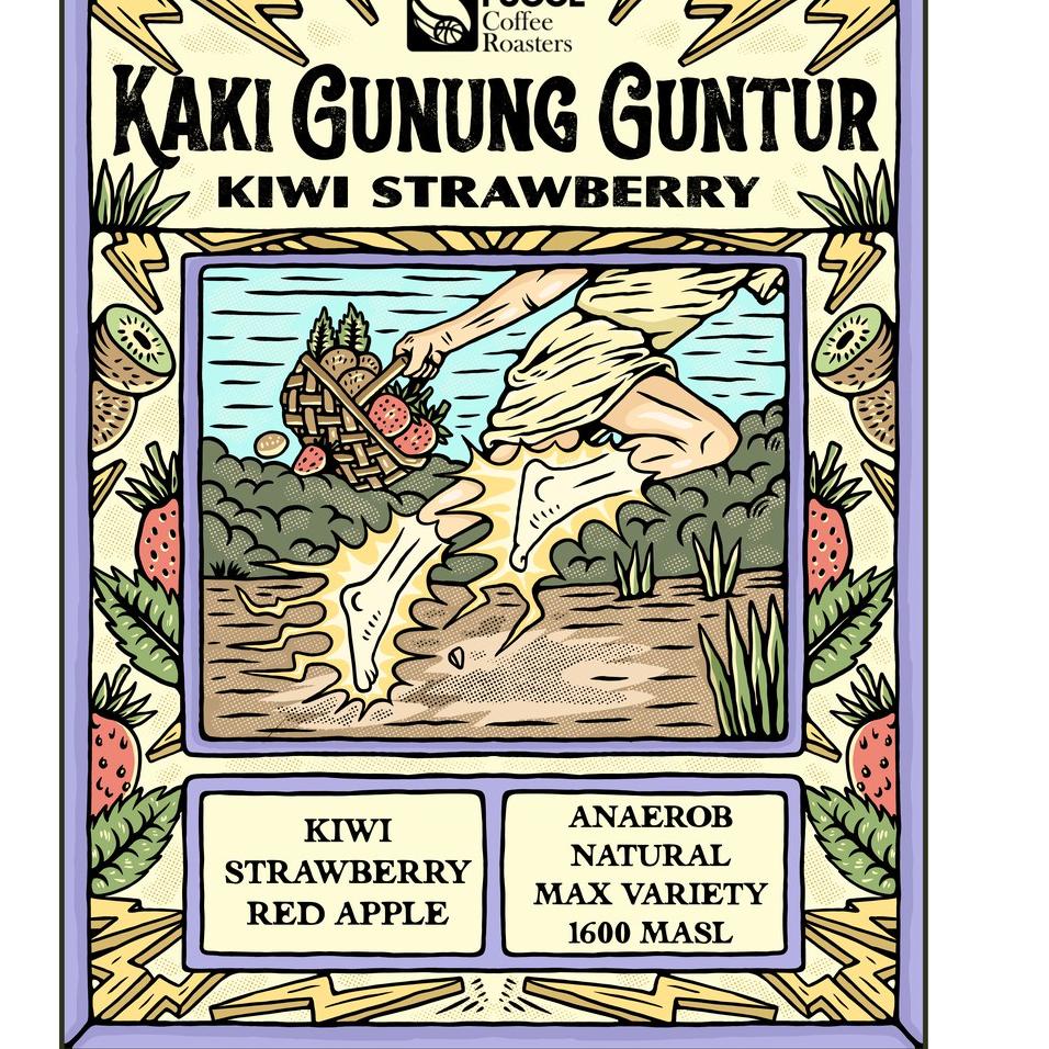 

✶ KAKI GUNUNG GUNTUR (200gr) Single Origin Specialty Coffee Beans ➻