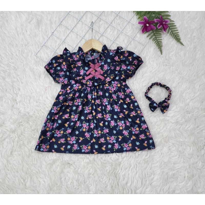 Baju anak perempuan Dress flower baby girl