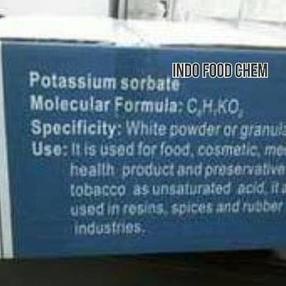 

f7✳Bestseller✪➝ Potasium sorbate Mupro Food Grade, pengawet makanan 500gr Z94