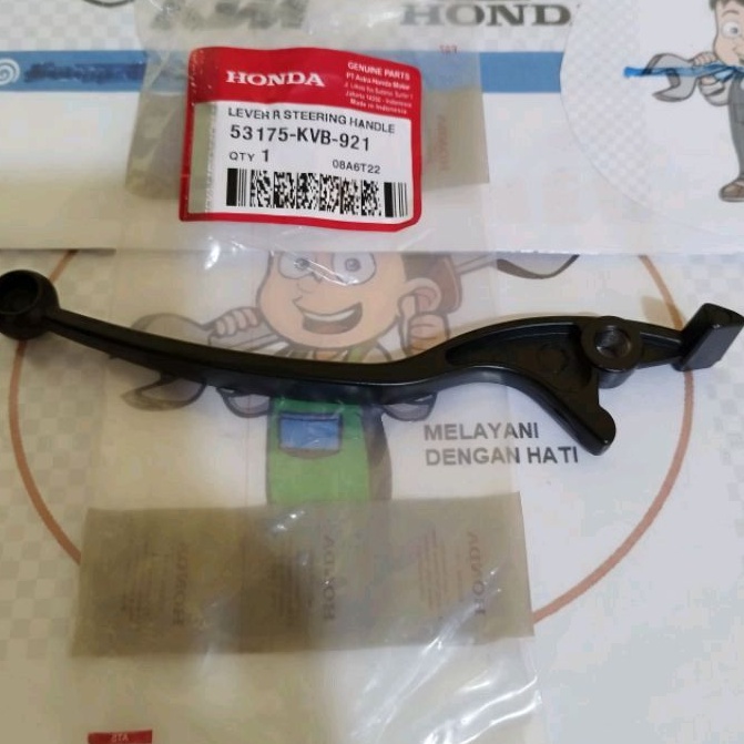 HANDLE REM KANAN VARIO 110 KARBU ORIGINAL THAILAND