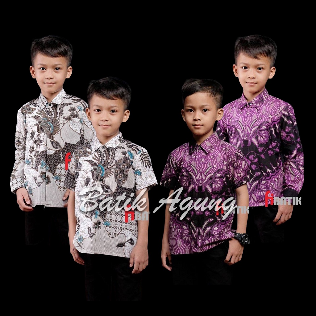 Seragam Baju Sarimbit Kemeja Hem Batik Couple Keluarga Anak Kakak Adik Laki Laki Cowo Lengan Panjang Pendek Kondangan Hajatan Katun Adem Premium / Kemeja Hem Batik Anak Laki Laki Lengan Panjang Pendek Umur 2-11 Tahun Baju Kondangan Sekolah Anak Keren