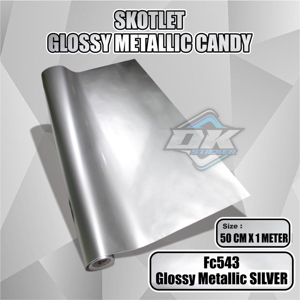 Skotlet Metallic Candy Stiker Motor Skolet Glossy [ PER METER ]