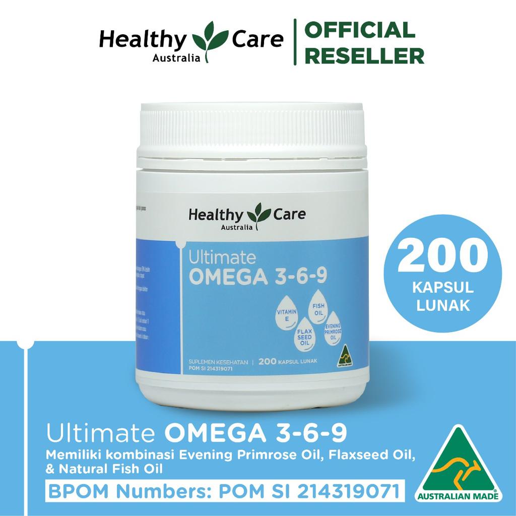 BPOM Healthy Care Ultimate Omega 3-6-9 200 kapsul