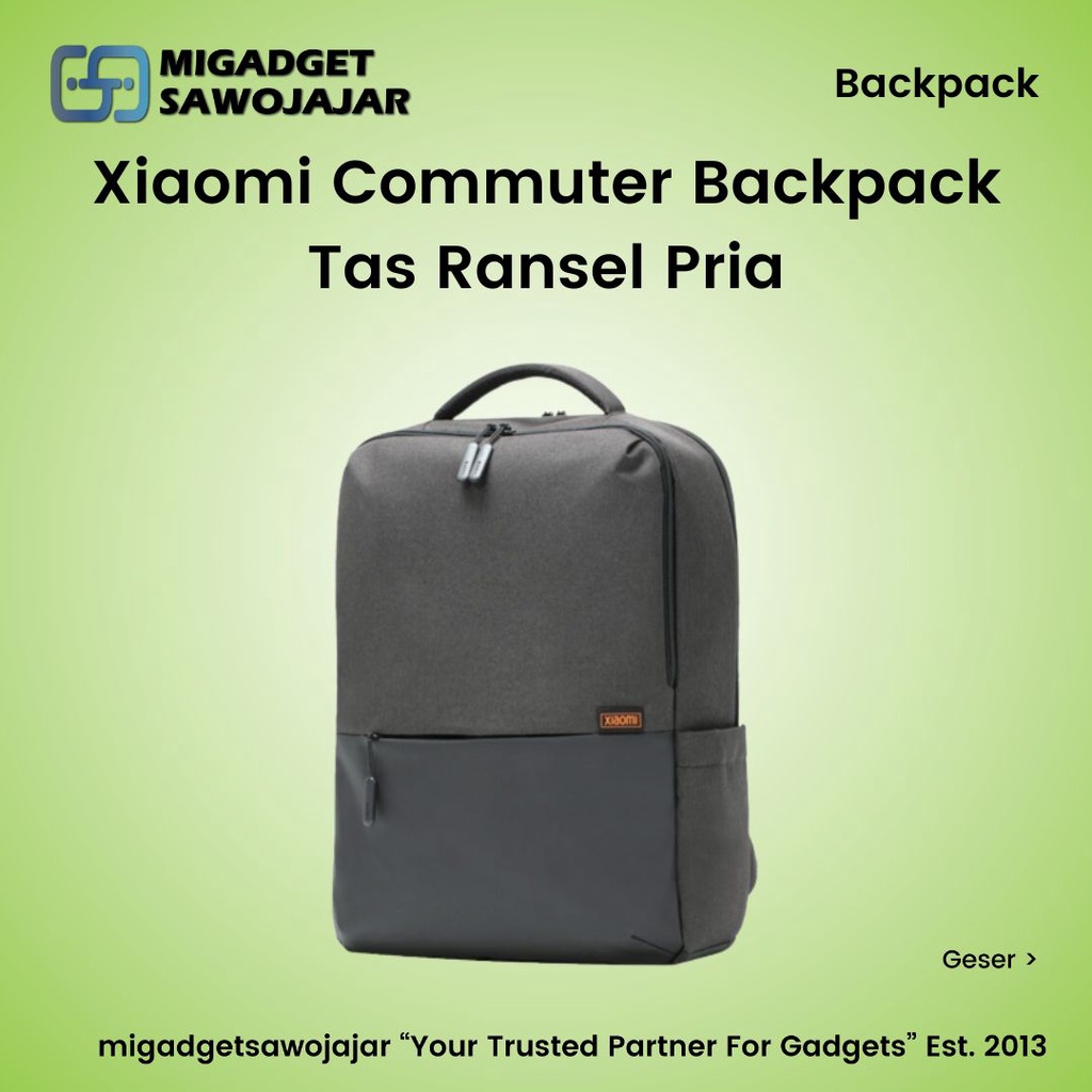 Xiaomi Commuter Backpack Tas Ransel Pria Tas Punggung Bag