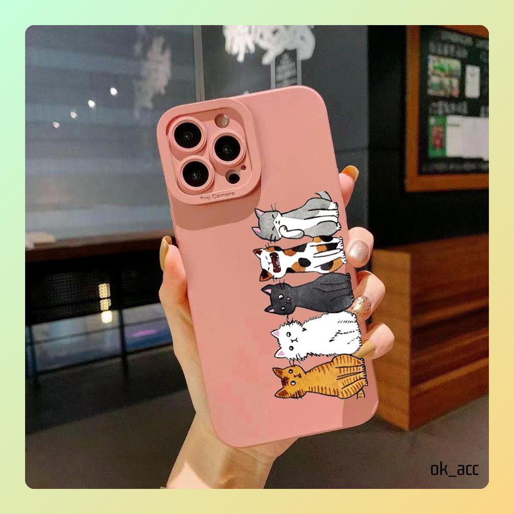 Casing Motif CC35 Cat for Oppo Realme 2 Pro U1 U2 5 5s 5i 10 C1 C10 C11 C12 C15 C2 C20 C20a C21 C21y C25 C25y C3 C30 C31 C33 C35 Narzo 20 30A 50a 50i