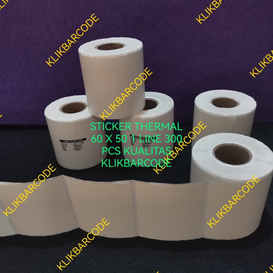 

MURAH MOKA LABEL THERMAL 80 X 30 M CONTINUOUS - PRINTER EPSON TM-T82 STIKER MURAH