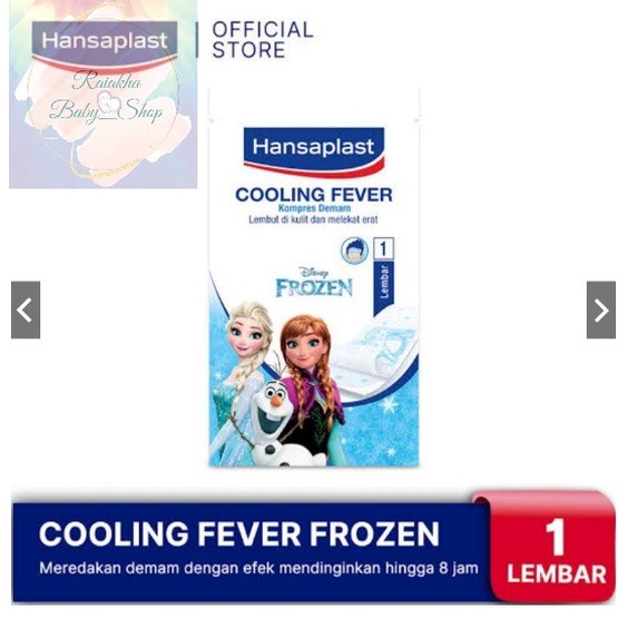 Hansaplast CooLING FEVER kompres Demam 1 Box isi 10 lembar