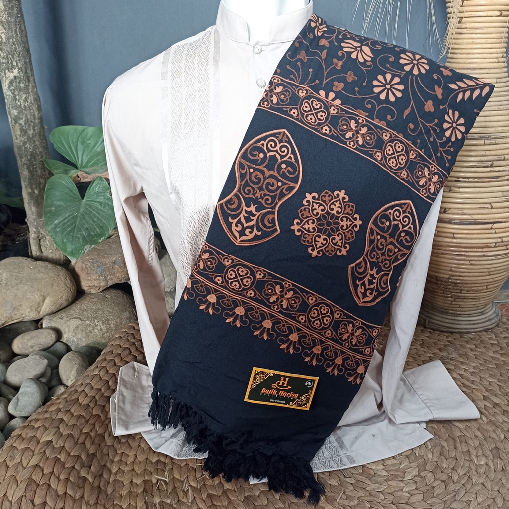 SORBAN HABIB BAHAR SORBAN BATIK MOTIF KASHMIRI