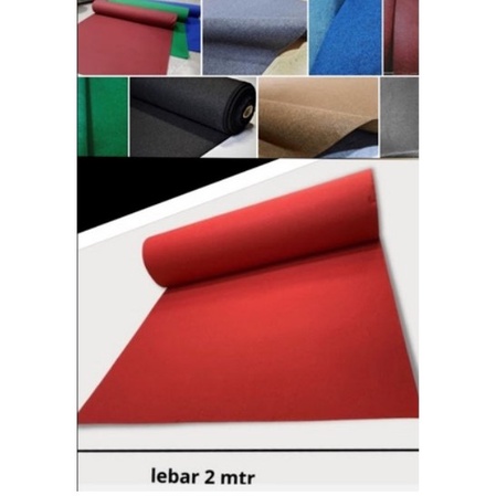 Karpet Bludru / karpet lantai motif bludru / karpet peredam suara ruangan dll