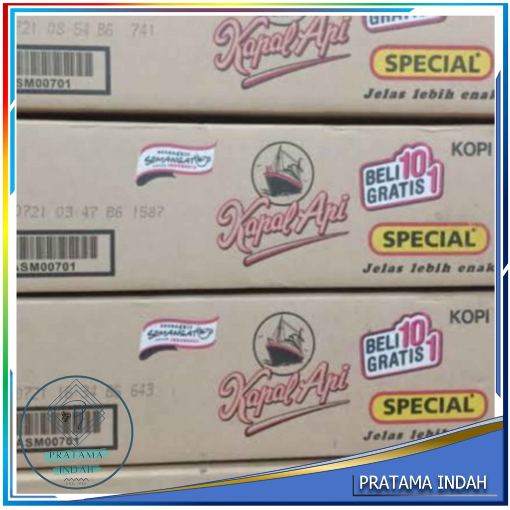 

KOPI KAPAL API MINI SPECIAL 6.5GR TANPA GULA-HARGA 1 DUS ISI 20RENTENG