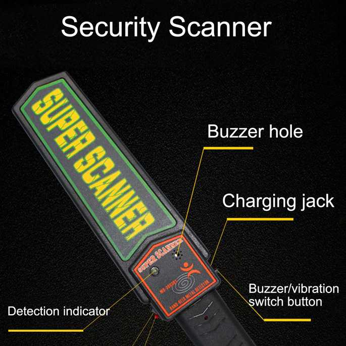 Mesin Alat Check Body Security Scanner Metal Detektor Logam MD3003B1