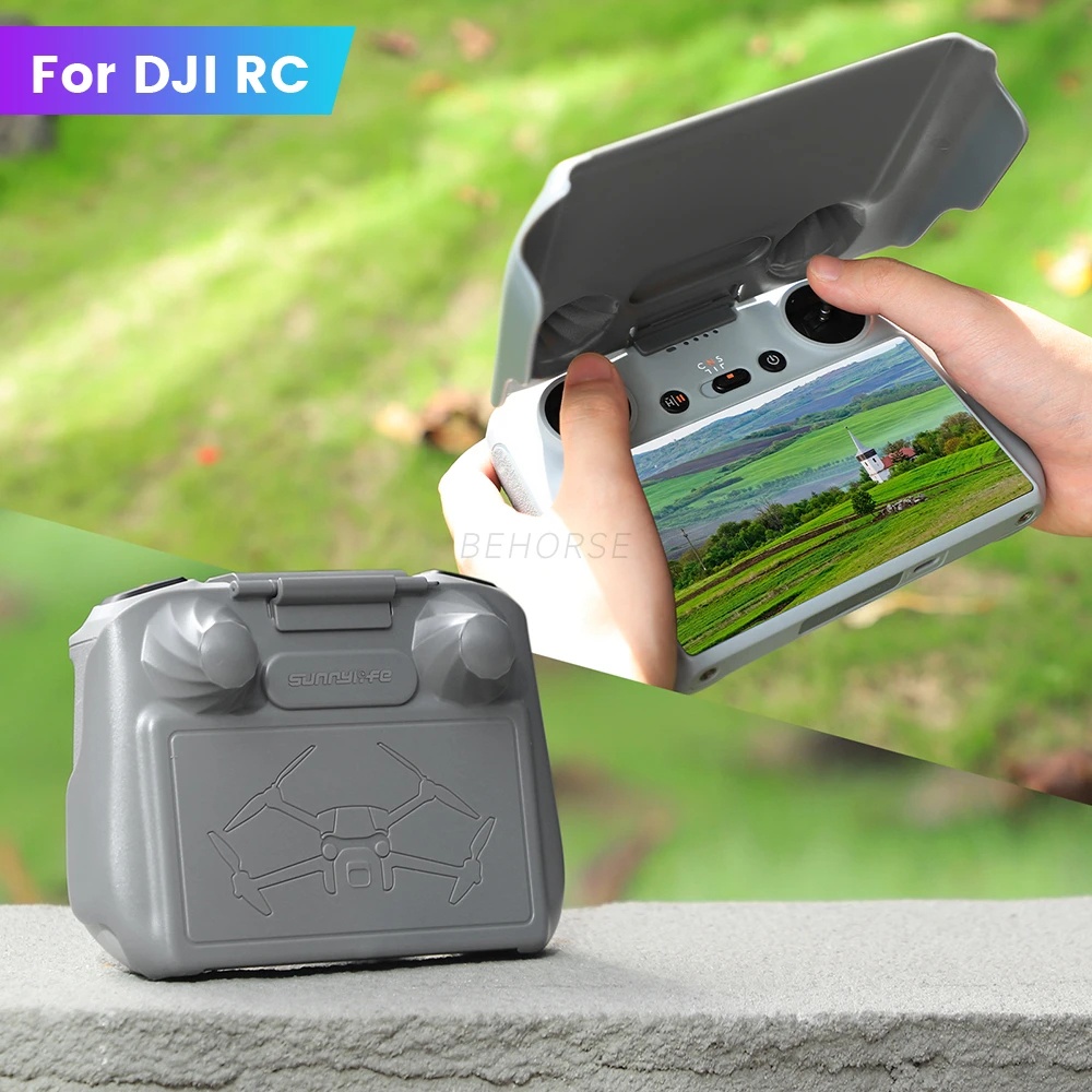 2in1 Pelindung Shell Debu-Bukti Plastik Remote Controller Cover Anti Gores Penjaga Drone Aksesoris Untuk DJI Mini3