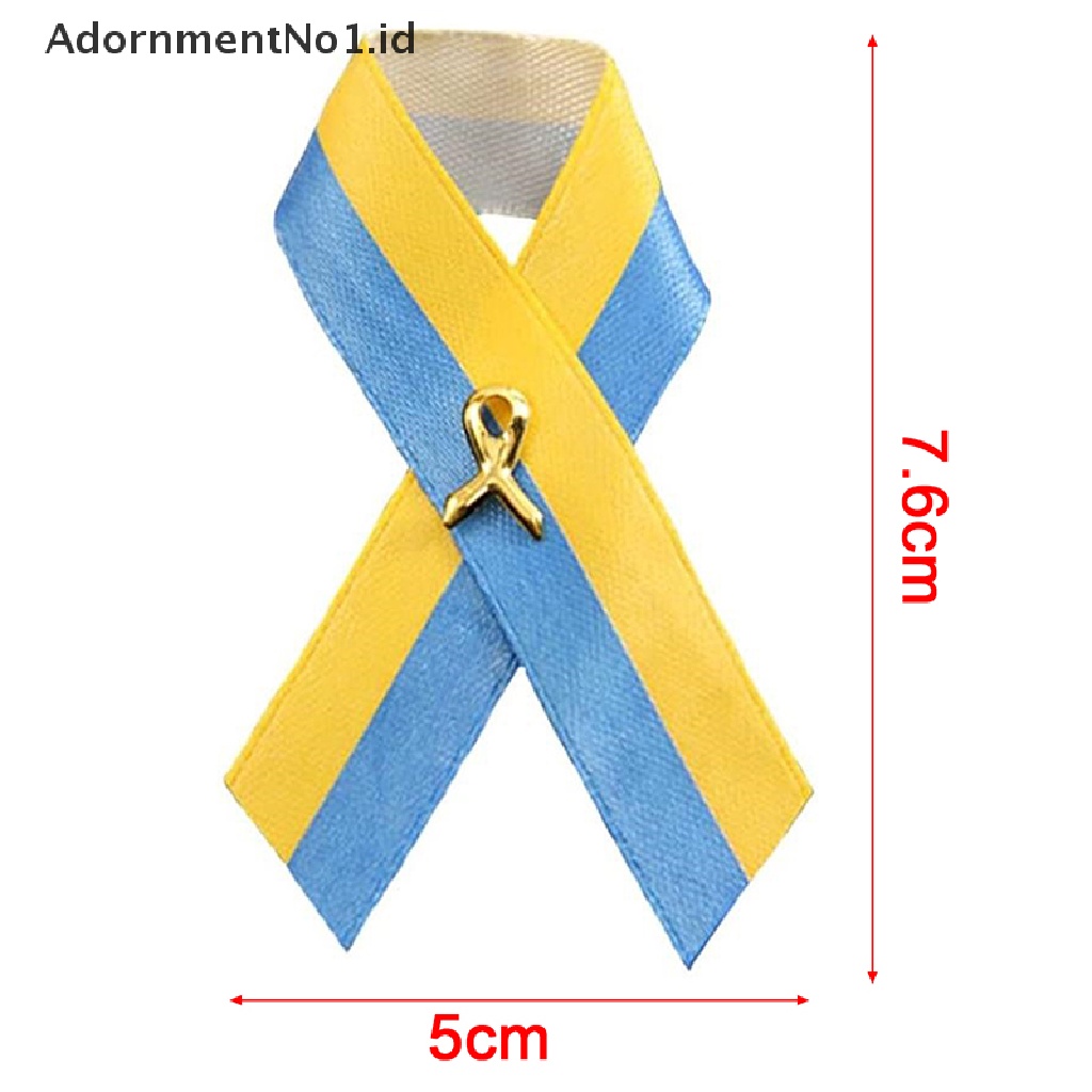 [AdornmentNo1] Bros Simpul Perdamaian Bendera Ukraina Penggalang Dana Rescue Peace Knot [ID]