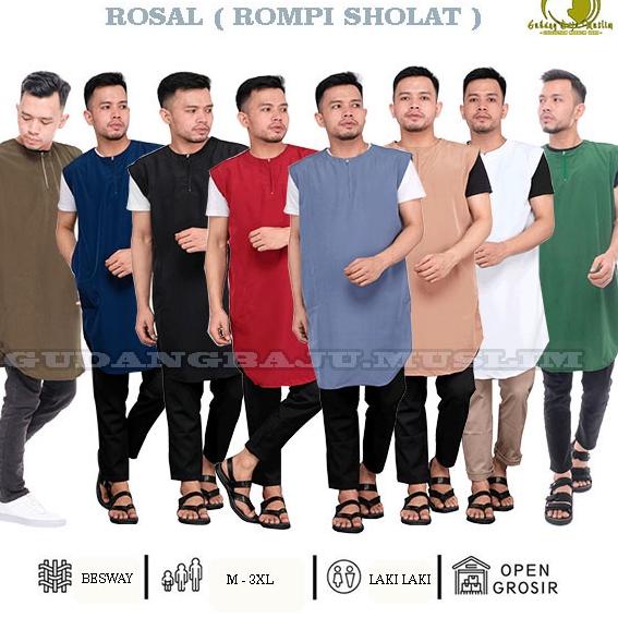 Best Seller Rosal / rompi shalat / baju sholat pria / rompi sholat pria / rompi shalat pria / baju r