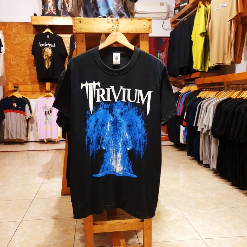 KAOS PRIA TRIVIUM PRAPATAN REBEL ORIGINAL - KAOS PENDEK METAL PRAPATAN REBEL DISTRO