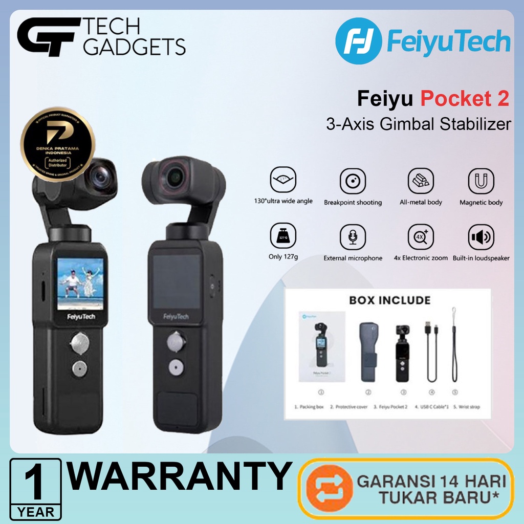 Feiyu Pocket 2 Original Garansi Resmi