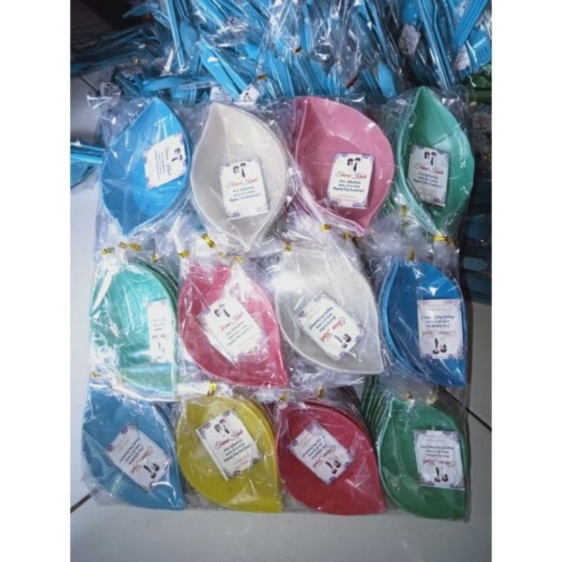 Souvenir mangkok daun/mangkok masker/souvenir/souvenir pernikahan/mangkok