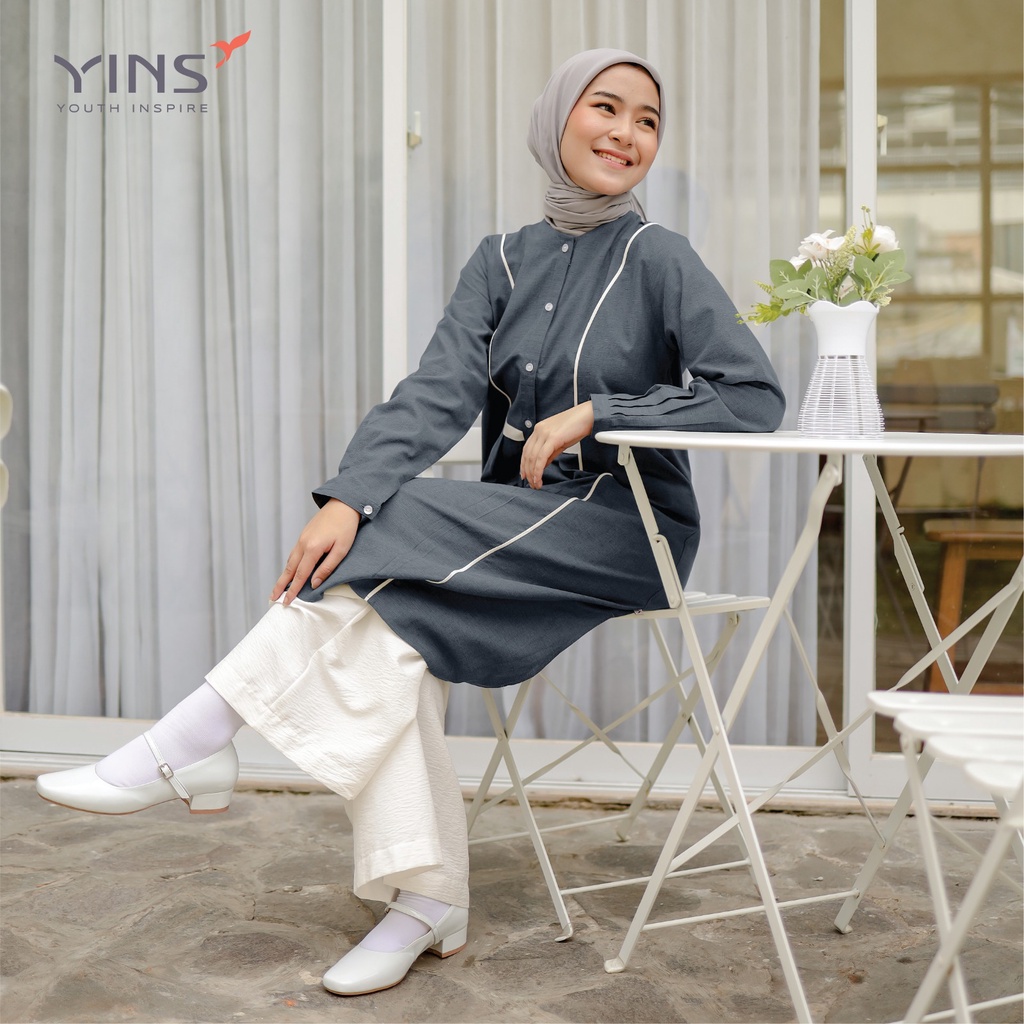 INSPIRE TUNIK ITU 86 BAHAN INTERLIST MIX TOYOBO TERBARU CASUAL STYLE BISA COD